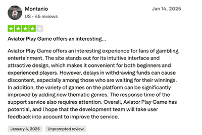 Отзыв об Aviator на Mostbet 1